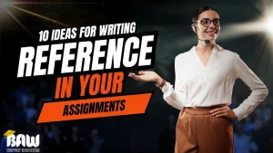 writing references