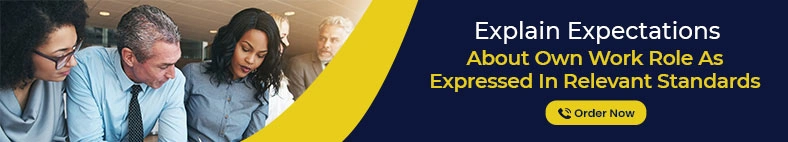 Explain Expectations About Own Work Role As Expressed In Relevant Standards
