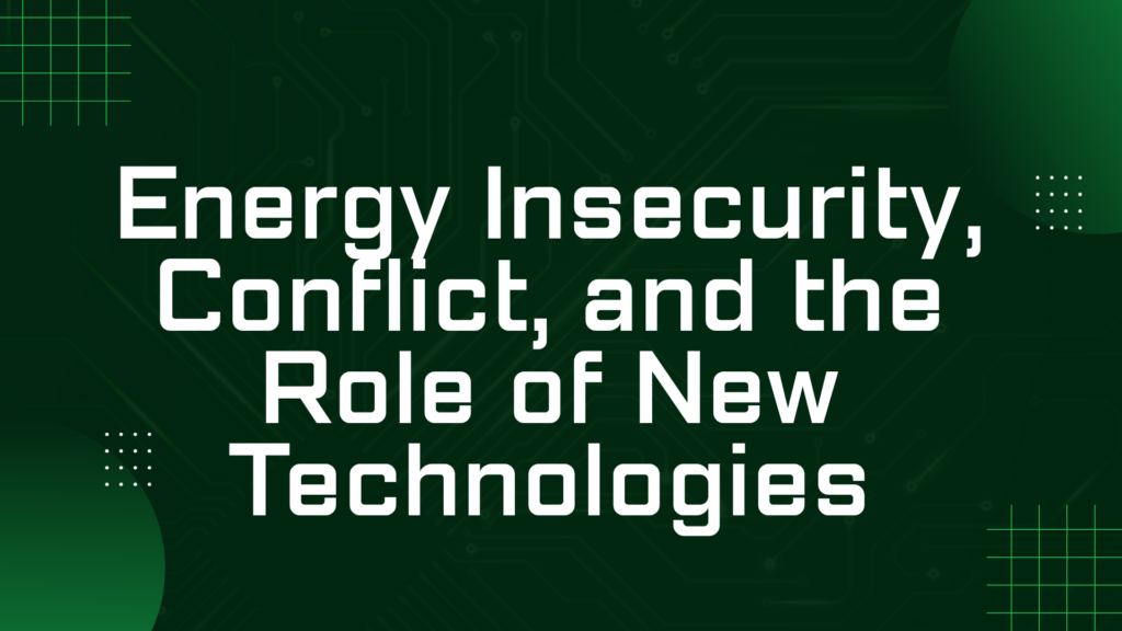 energy insecirity